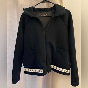 Under Armour Black Zip-Up Hoodie